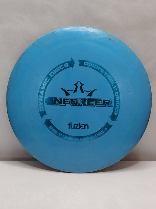 Dynamic Discs Fuzion Enforcer – Sininen, 173 g, Kunto: B-