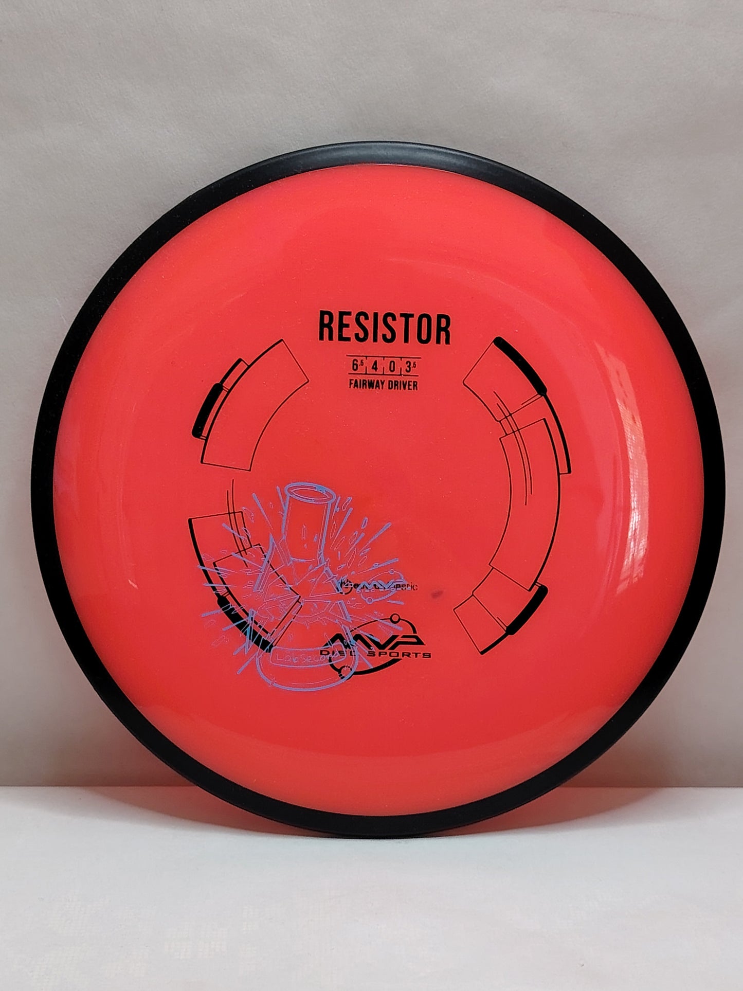 MVP Disc Sports Neutron Resistor – Lab Second, Punainen, 166 g, Kunto: Käyttämätön