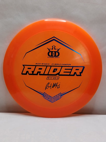 Dynamic Discs Lucid-Ice Raider – Ricky Wysocki Sockibomb, Oranssi, 176 g, Kunto: Käyttämätön