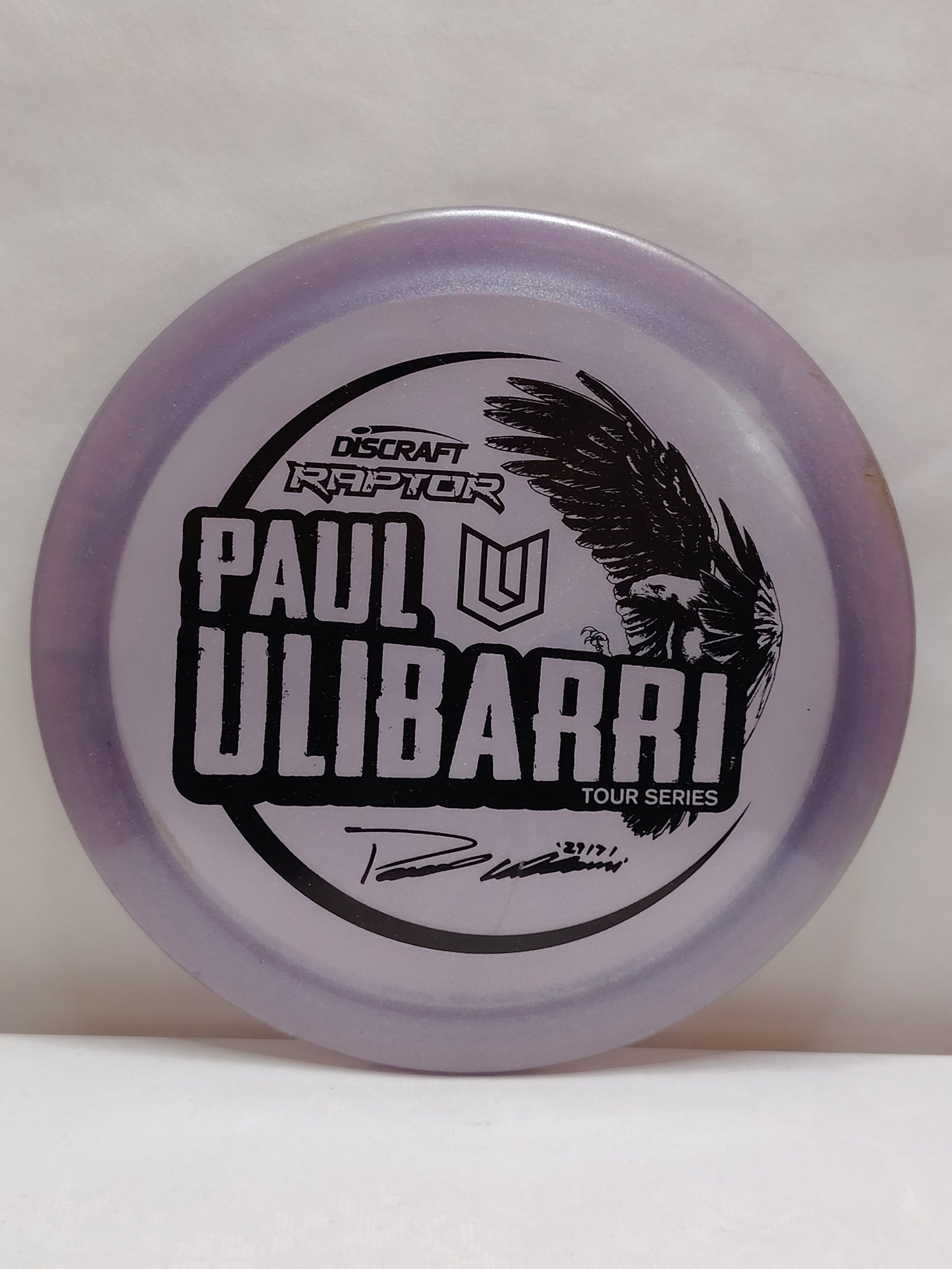 Discraft 2021 Paul Ulibarri Tour Series Z Metallic Raptor, 173–174 g, Kunto: A-