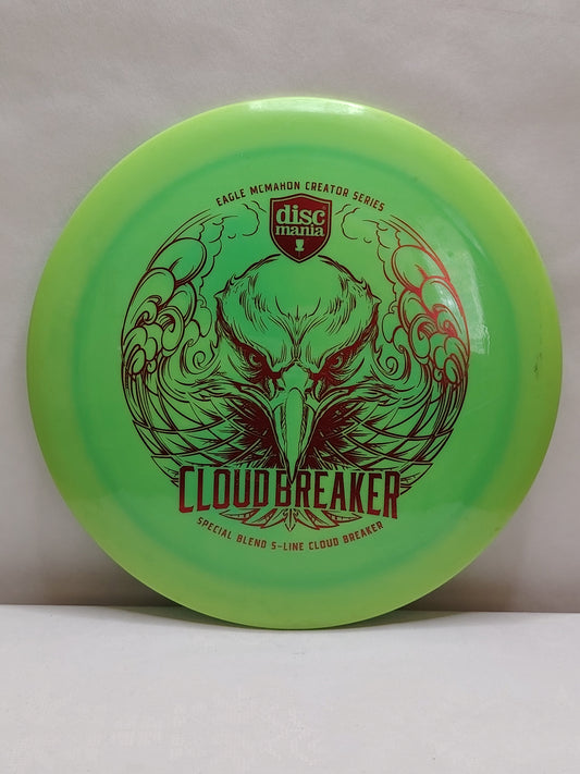 Discmania Special Blend S-Line Cloud Breaker – Eagle McMahon Signature, Vihreä, 173 g, Kunto: A-  Kuvaus: