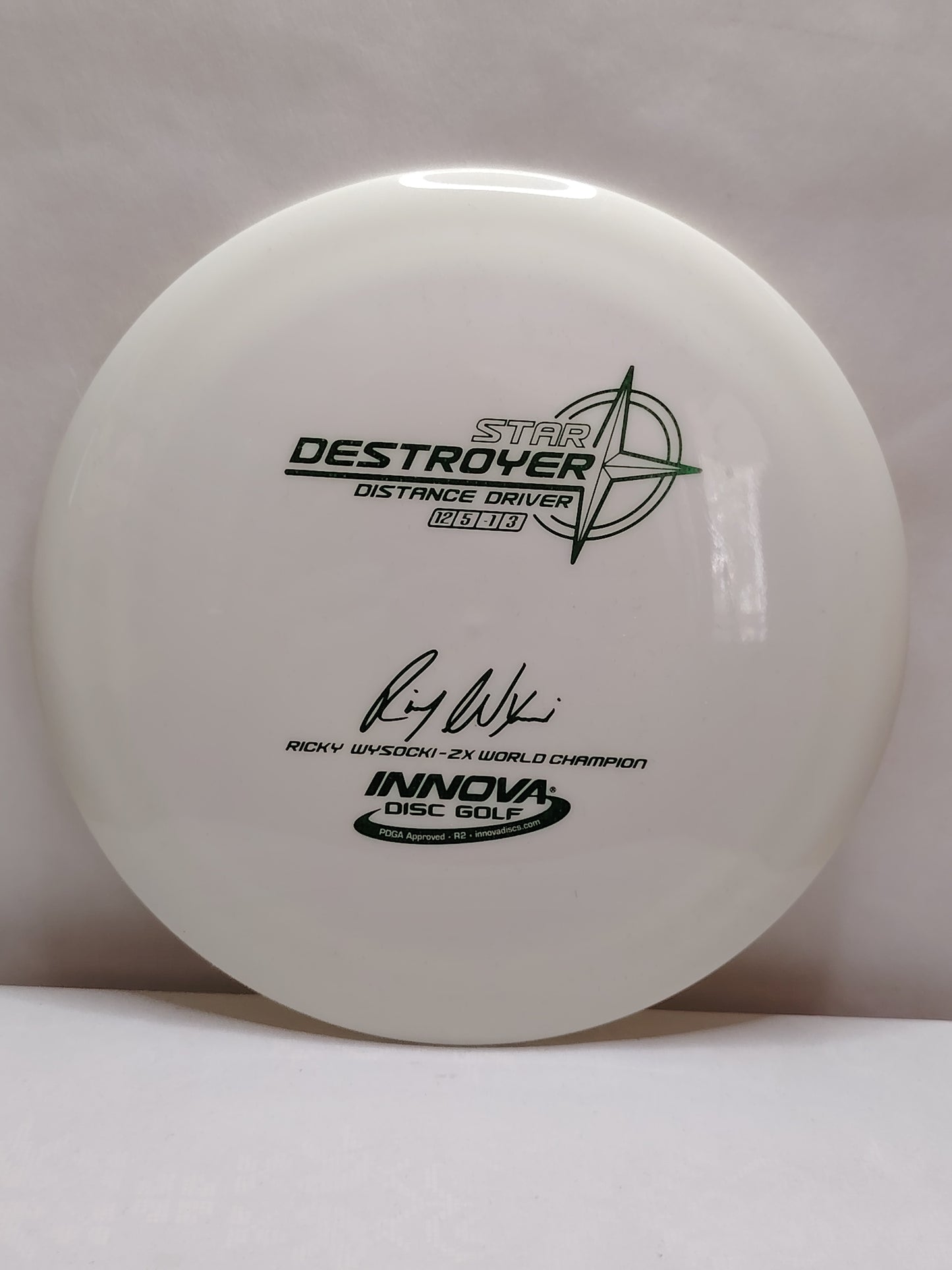 Innova Star Destroyer – Ricky Wysocki Signature, Valkoinen, 173–175 g, Kunto: A