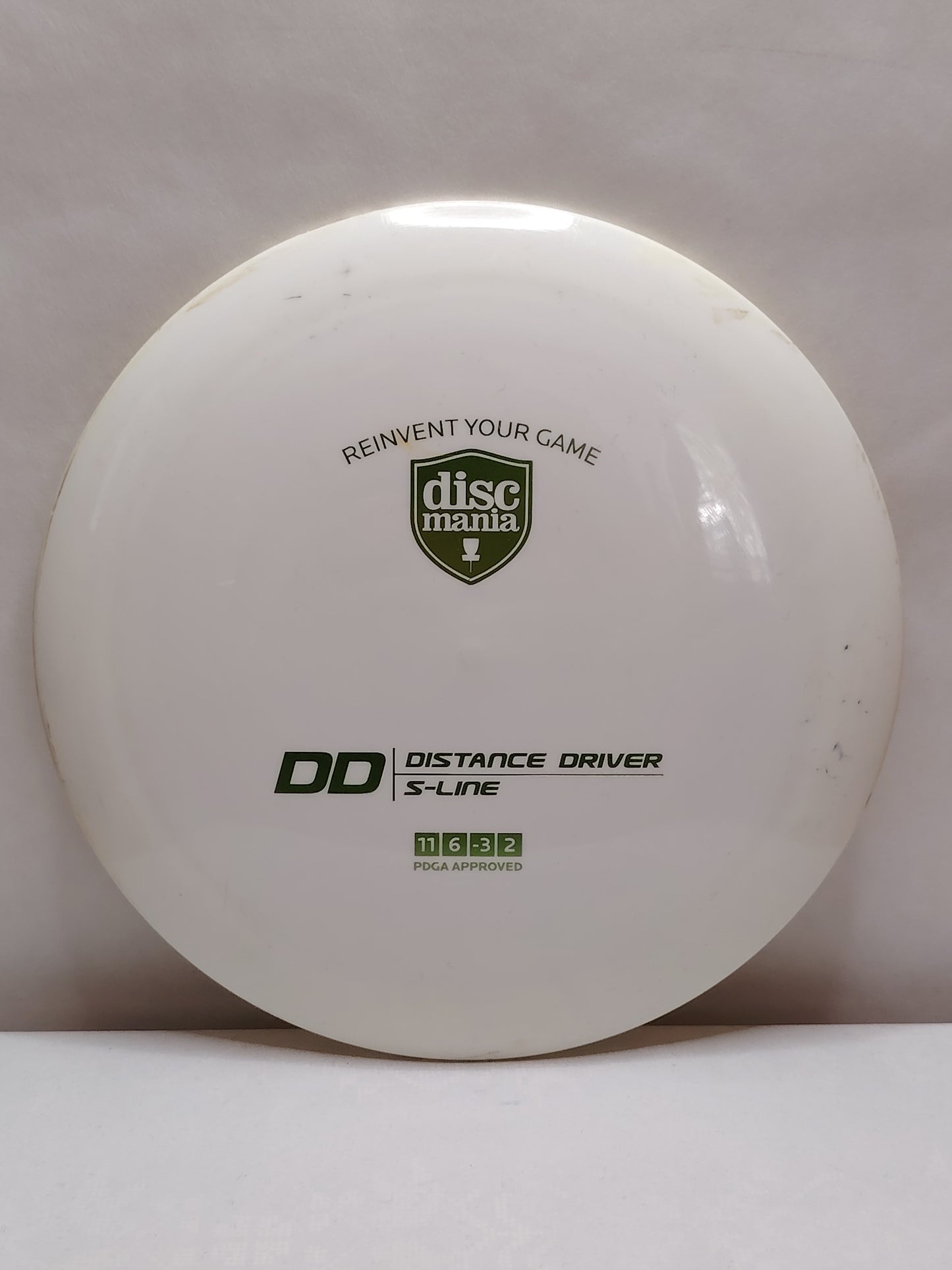 Discmania S-Line DD – Valkoinen, 176 g, Kunto: B+