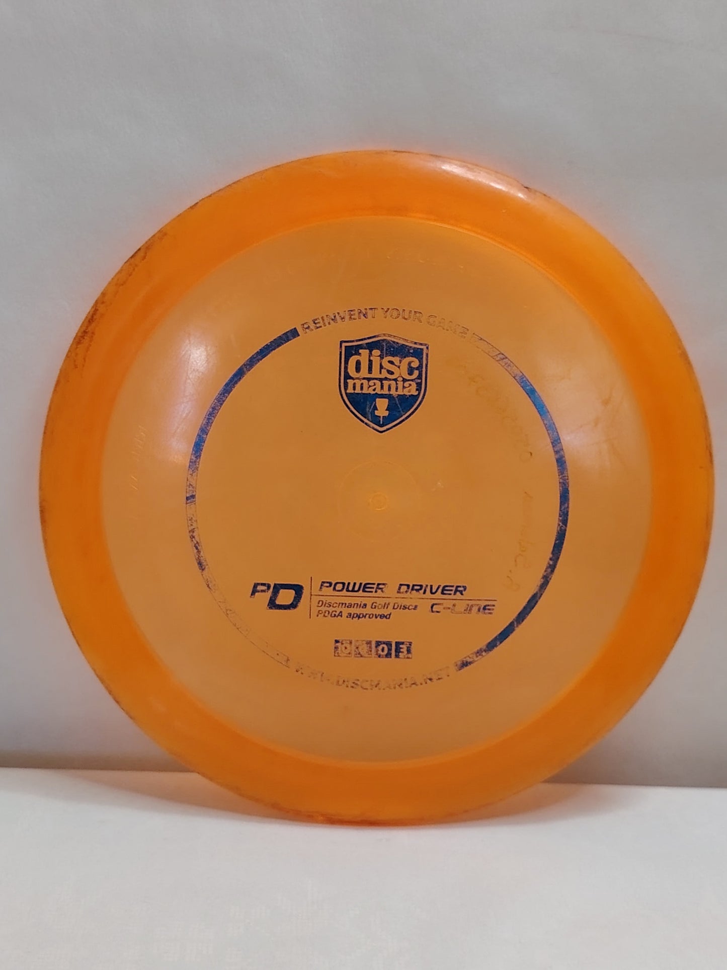 Discmania Innova Made C-Line PD – Oranssi, noin 173 g, Kunto: C+