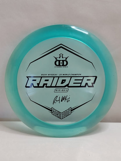 Dynamic Discs Lucid-Ice Raider – Ricky Wysocki Sockibomb, Sininen, 176 g, Kunto: A-
