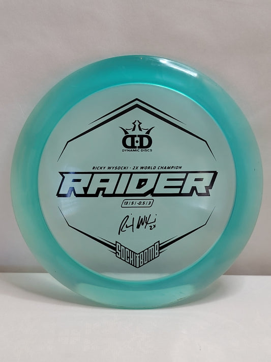 Dynamic Discs Lucid-Ice Raider – Ricky Wysocki Sockibomb, Sininen, 176 g, Kunto: A-