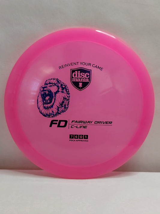 Discmania C-Line FD – Lion Stamp – Pinkki, 173 g, Käyttämätön
