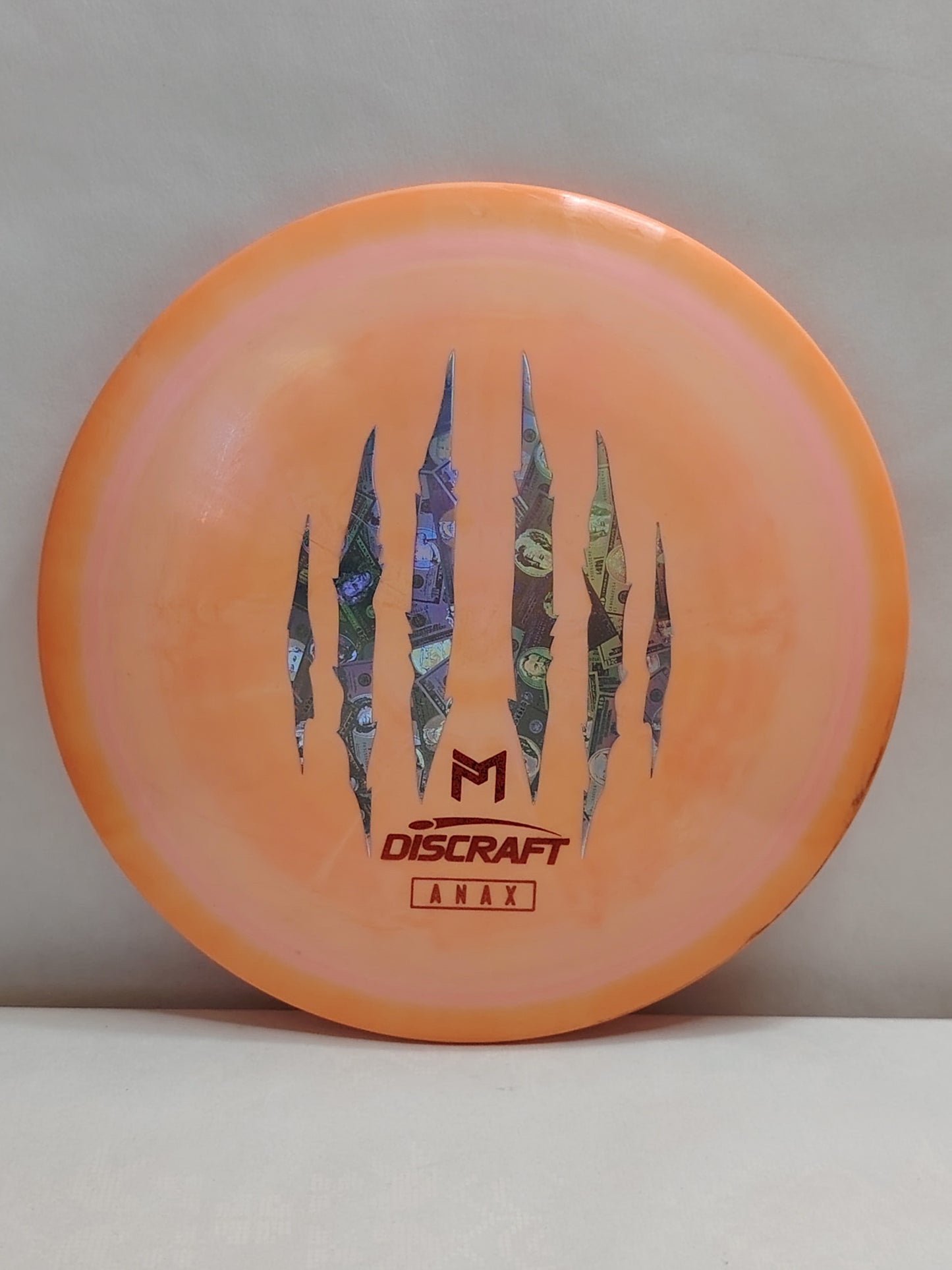 Discraft ESP Paul McBeth 6X Claw Anax – Oranssi, 170–172 g, Kunto: B+