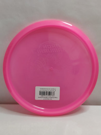 Discmania Iron Samurai 3 – Eagle McMahon Signature Series Color Glow C-Line MD3 – Pinkki, 180 g, Käyttämätön