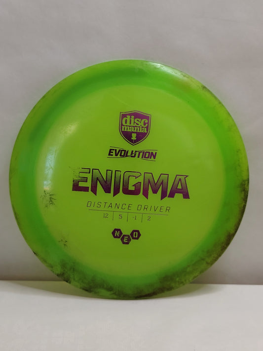 Discmania Neo Enigma – Vihreä, 172 g, Kunto: B