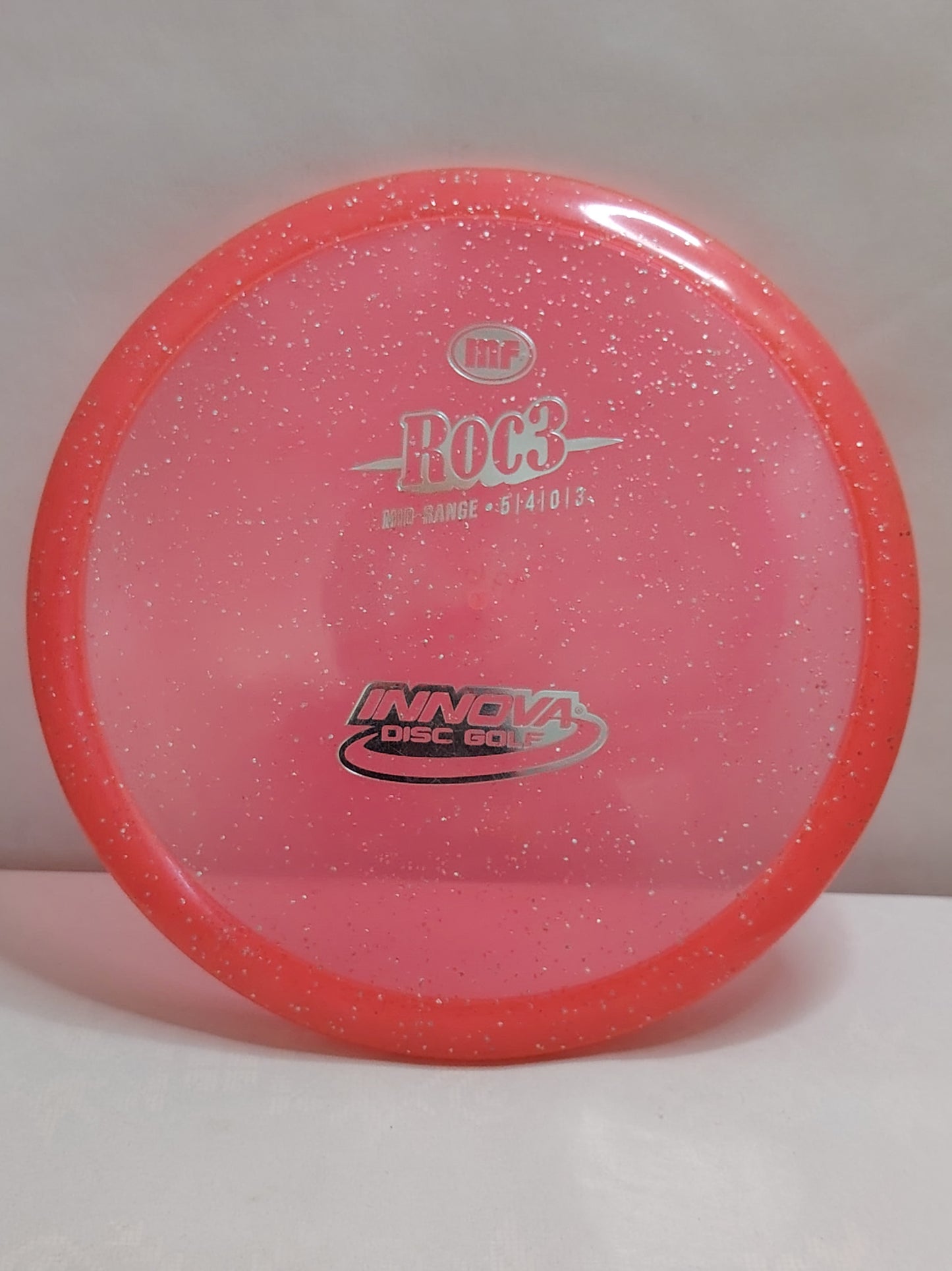 Innova Metal Flake Champion Roc3 – Pinkki, 176 g, Käyttämätön