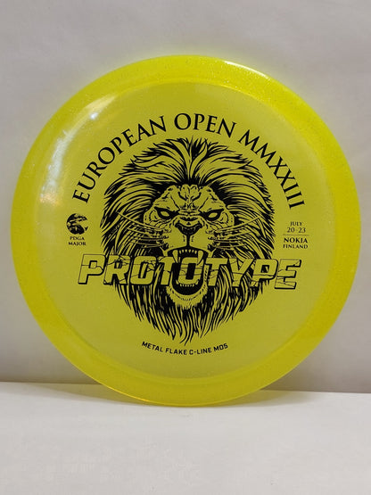 Discmania Metal Flake C-Line MD5 Prototype – Keltainen, 173 g, Käyttämätön