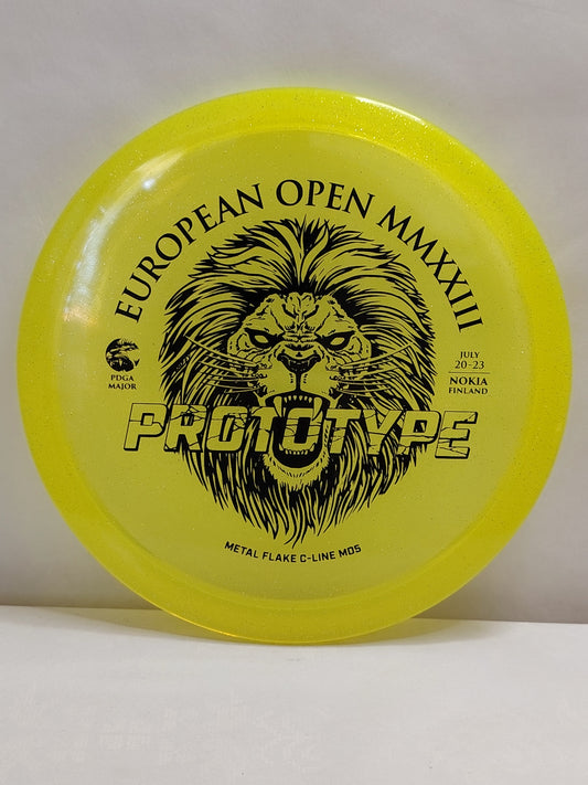 Discmania Metal Flake C-Line MD5 Prototype – Keltainen, 173 g, Käyttämätön