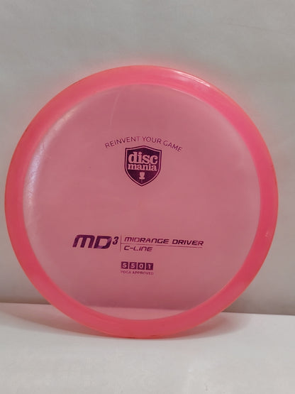 Discmania C-Line MD3 – Pinkki, 177 g, Kunto: B+