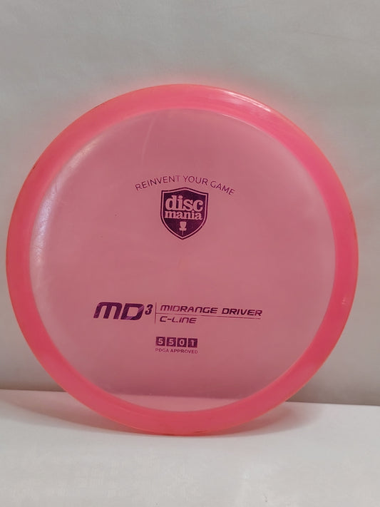 Discmania C-Line MD3 – Pinkki, 177 g, Kunto: B+