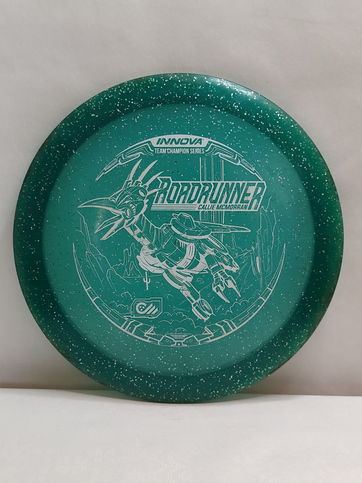 Innova Callie McMorran Metal Flake Champion Roadrunner – Sininen, noin 173 g, Kunto: B+