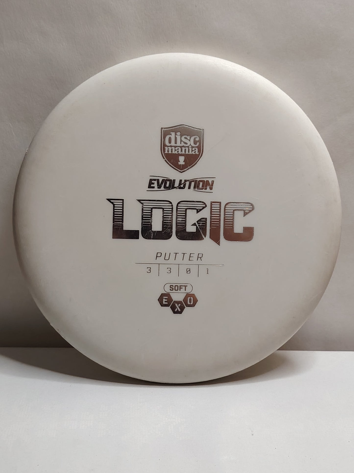 Discmania Exo Soft Logic – Valkoinen, 173 g, Kunto: B+