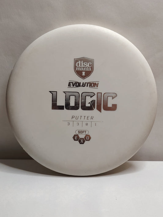 Discmania Exo Soft Logic – Valkoinen, 173 g, Kunto: B+