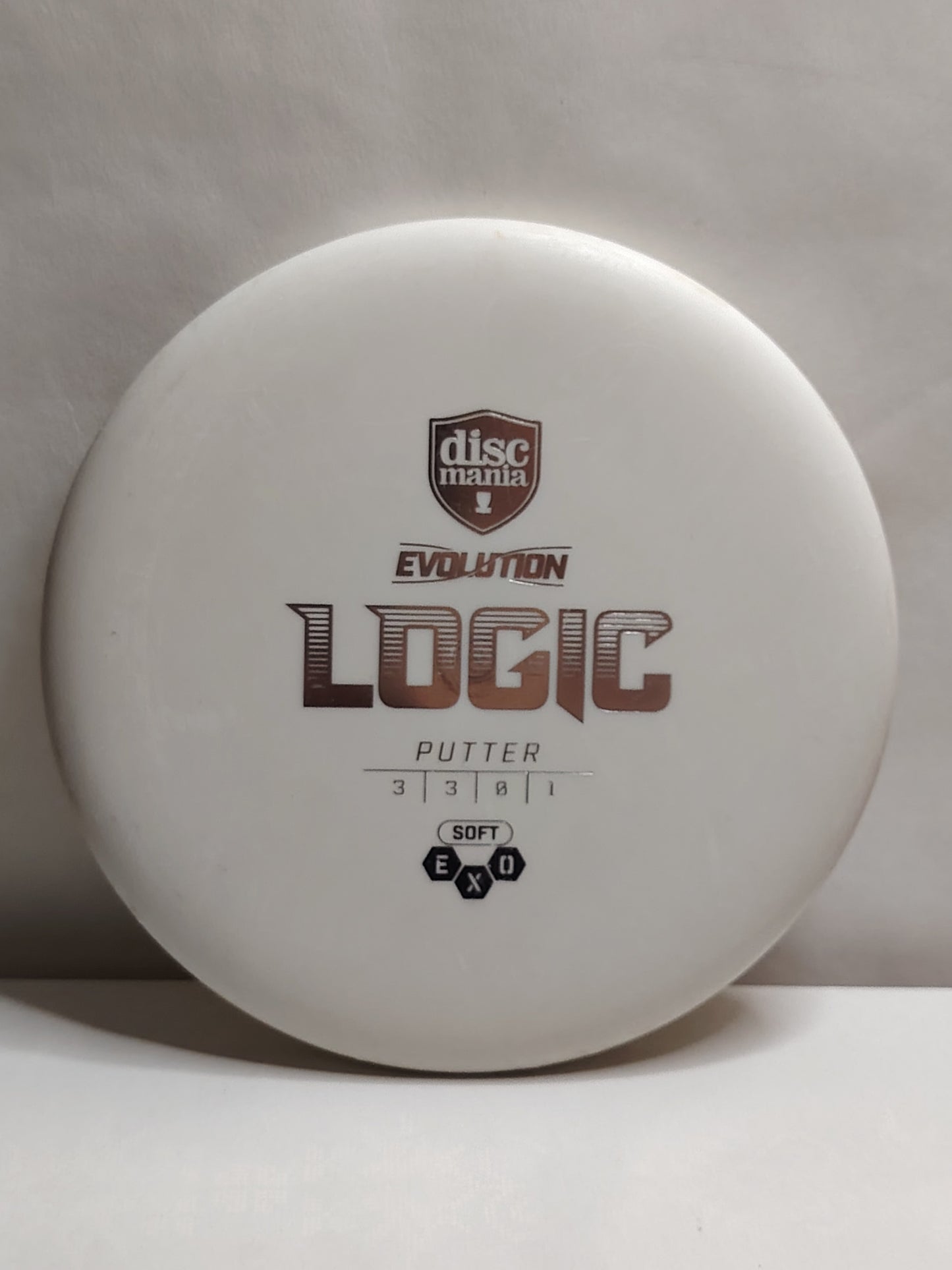 Discmania Exo Soft Logic – Valkoinen, 173 g, Kunto: B+