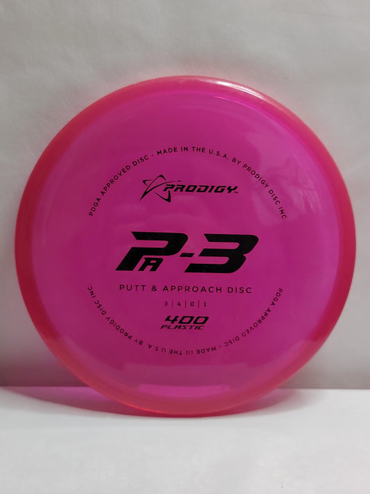 Prodigy PA-3 400 Plastic – Violetti, 174 g, Kunto: B+