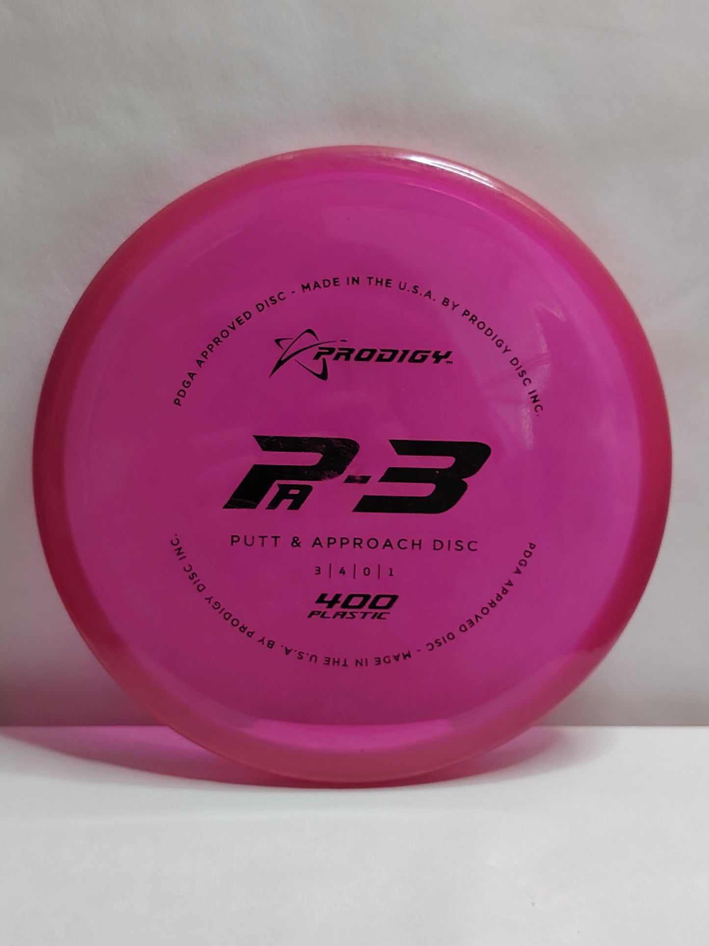 Prodigy PA-3 400 Plastic – Violetti, 174 g, Kunto: B+