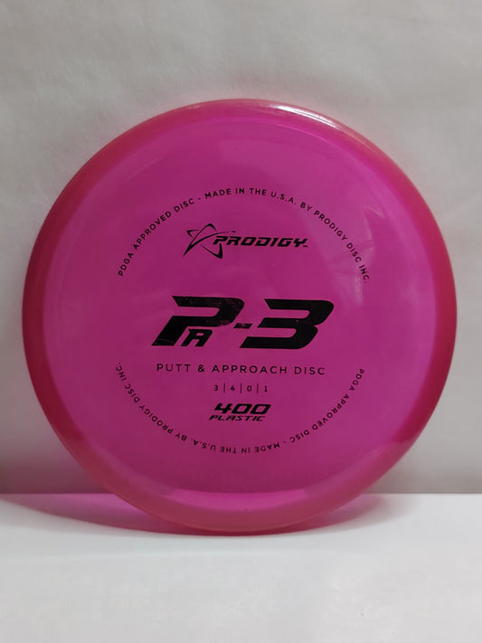 Prodigy PA-3 400 Plastic – Violetti, 174 g, Kunto: B+