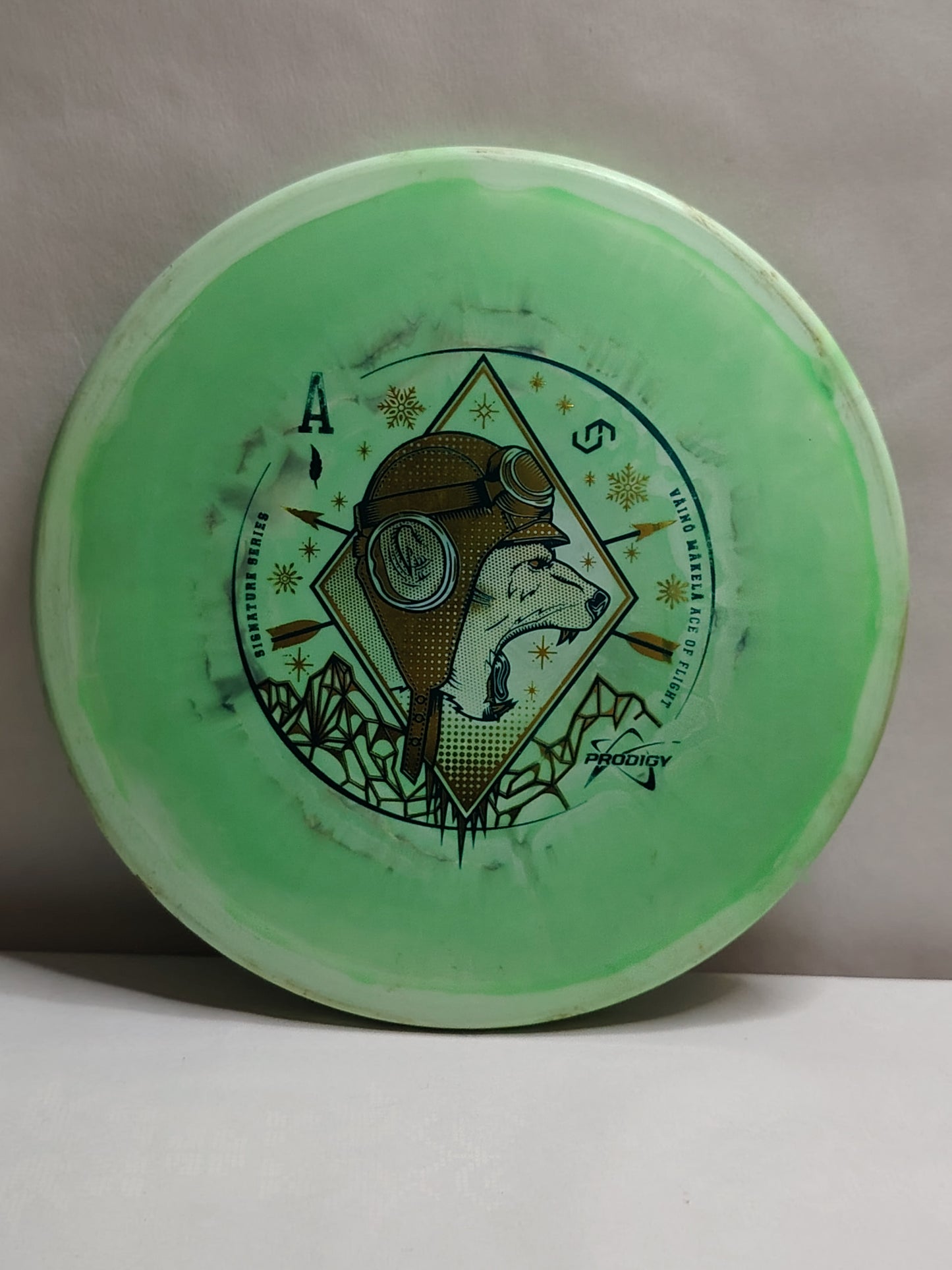 Prodigy Disc 500 Spectrum A2 – Väinö Mäkelä Signature Series – Vihreä, 171 g, Kunto: B