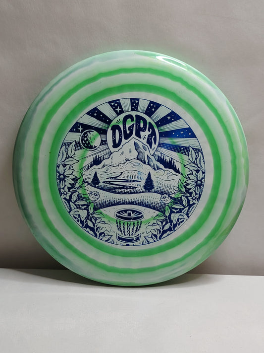 Clash Discs Steady Ring Berry – DGPT Nationally Parked Edition – Vihreä, 177 g, Kunto: A-