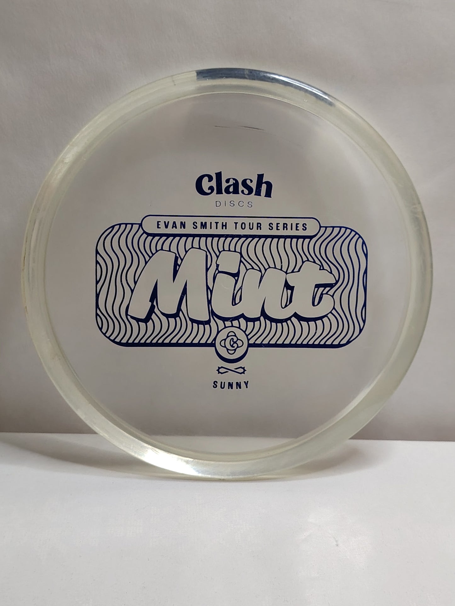 Clash Discs Evan Smith Sunny Mint – 2023 Tour Series – noin 177 g, Kunto: B+