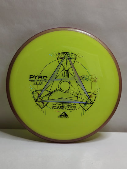 Axiom Discs Prism Neutron Pyro – Keltainen, 173 g, Kunto: A-