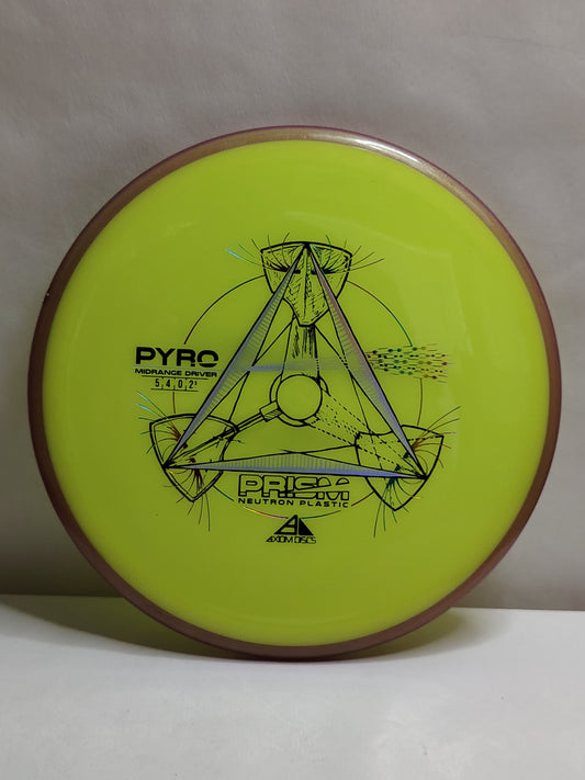 Axiom Discs Prism Neutron Pyro – Keltainen, 173 g, Kunto: A-