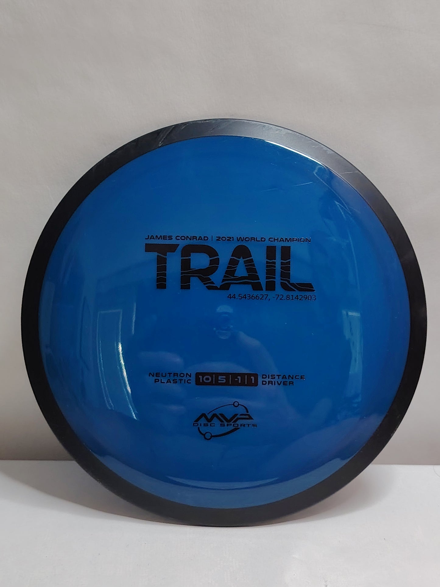 MVP Disc Sports Neutron Trail – James Conrad Edition – Sininen, 167 g, Kunto: A