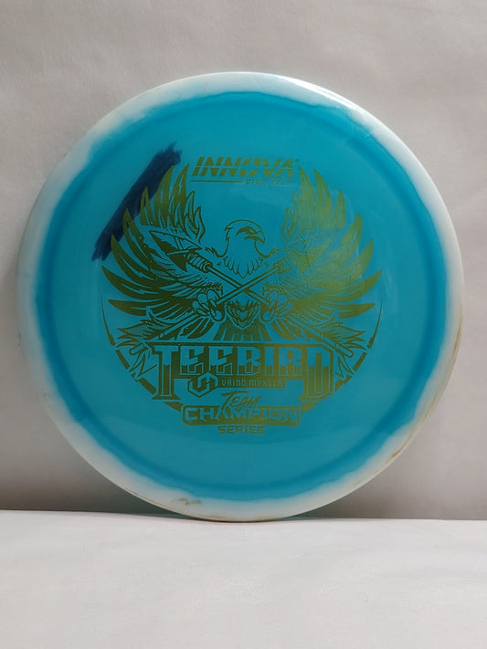 Innova Halo Champion Teebird – Väinö Mäkelä Tour Series 2024 – Sininen, 173–175 g, Kunto: B+