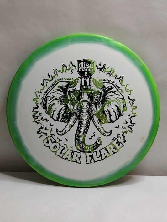 Discmania Horizon S-Line FD3 Solar Flare – Alden Harris Signature Series – Vihreä, 174 g, Kunto: B+