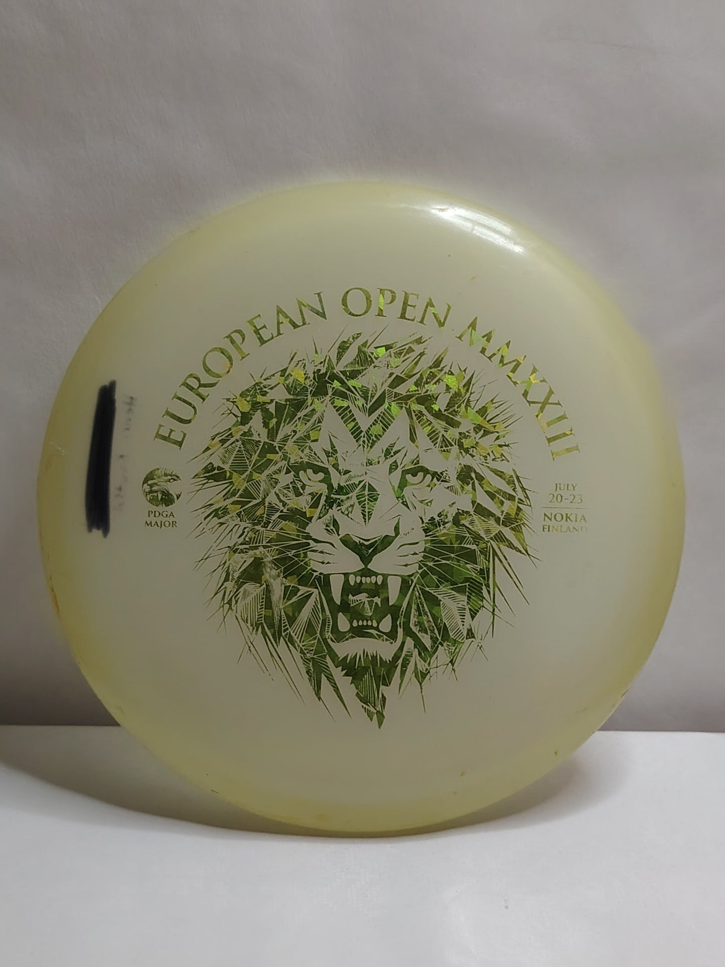 Discmania Color Glow C-Line (Flex 1) P1 – 2023 European Open Edition – 176 g, Kunto: A-