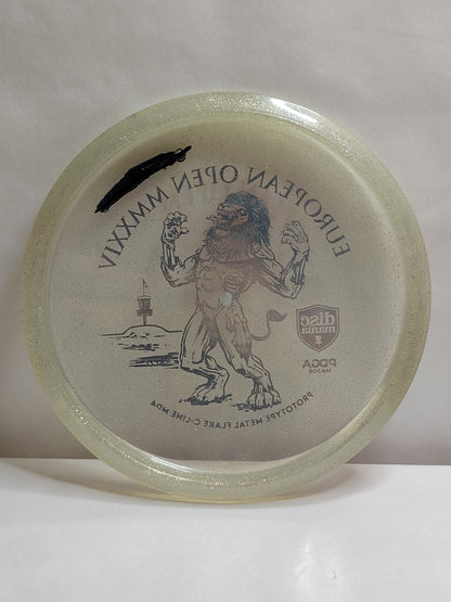 Discmania Prototype Metal Flake C-Line MD4 – European Open 2024 Edition – 178 g, Kunto: A-