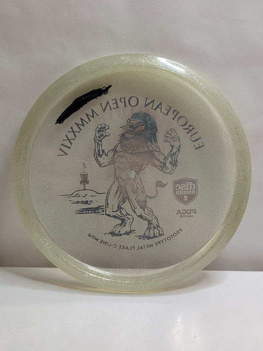 Discmania Prototype Metal Flake C-Line MD4 – European Open 2024 Edition – 178 g, Kunto: A-