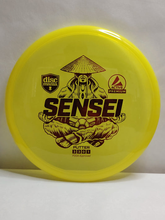 Discmania Active Premium Sensei – Keltainen, Käyttämätön