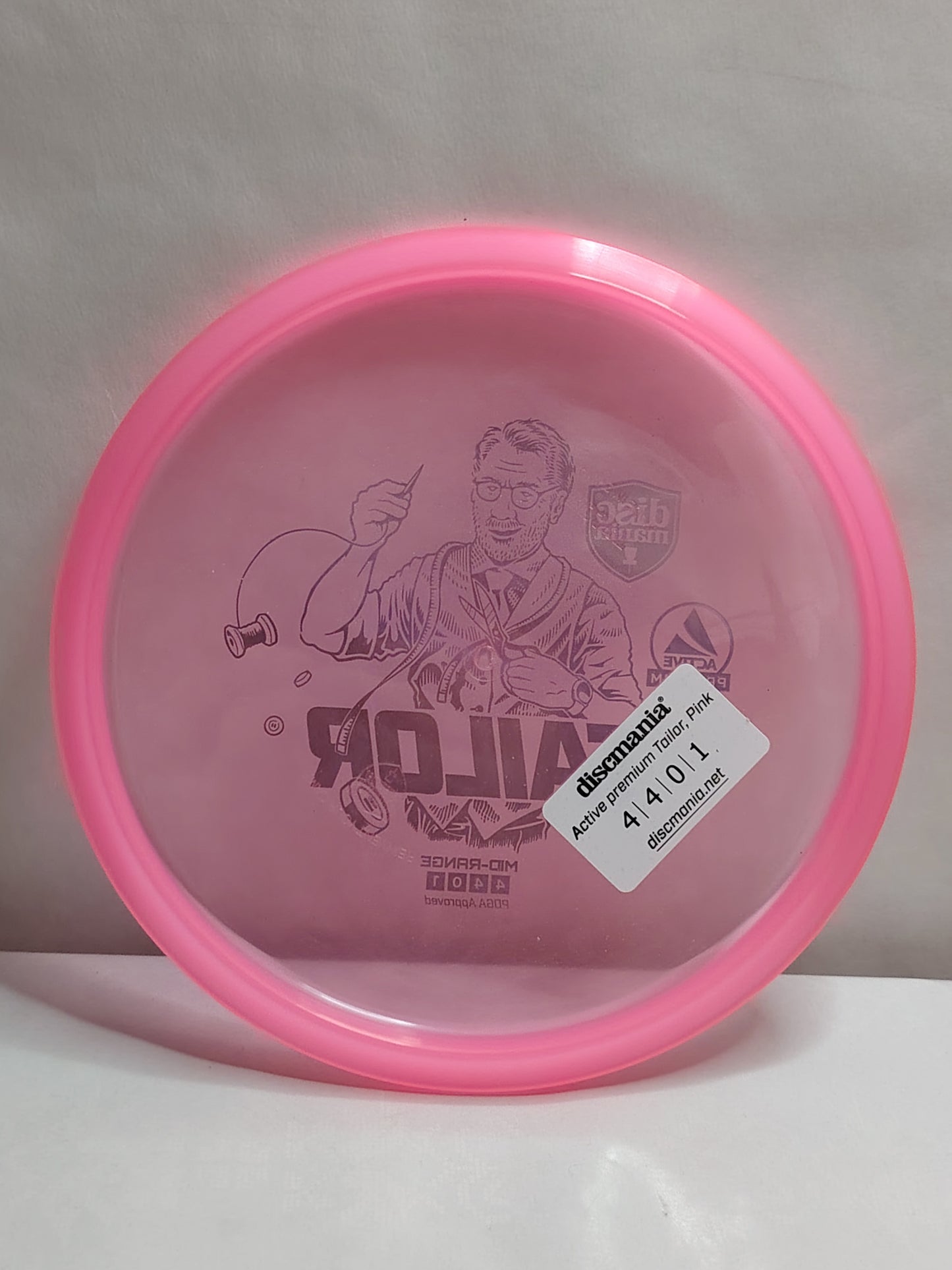 Discmania Active Premium Tailor – Pinkki, Käyttämätön