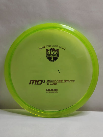 Discmania C-Line MD3 – Vihreä, 177g, Kunto: B+