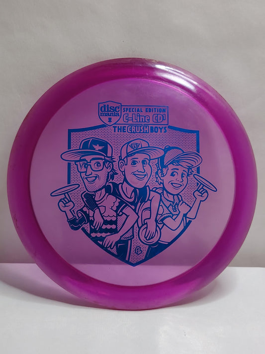 Discmania Special Edition C-Line CD1 – The Crush Boys – Liila, 174 g, Kunto: B+