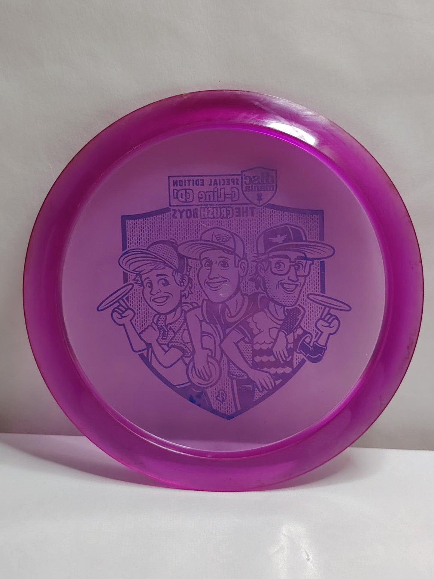 Discmania Special Edition C-Line CD1 – The Crush Boys – Liila, 174 g, Kunto: B+
