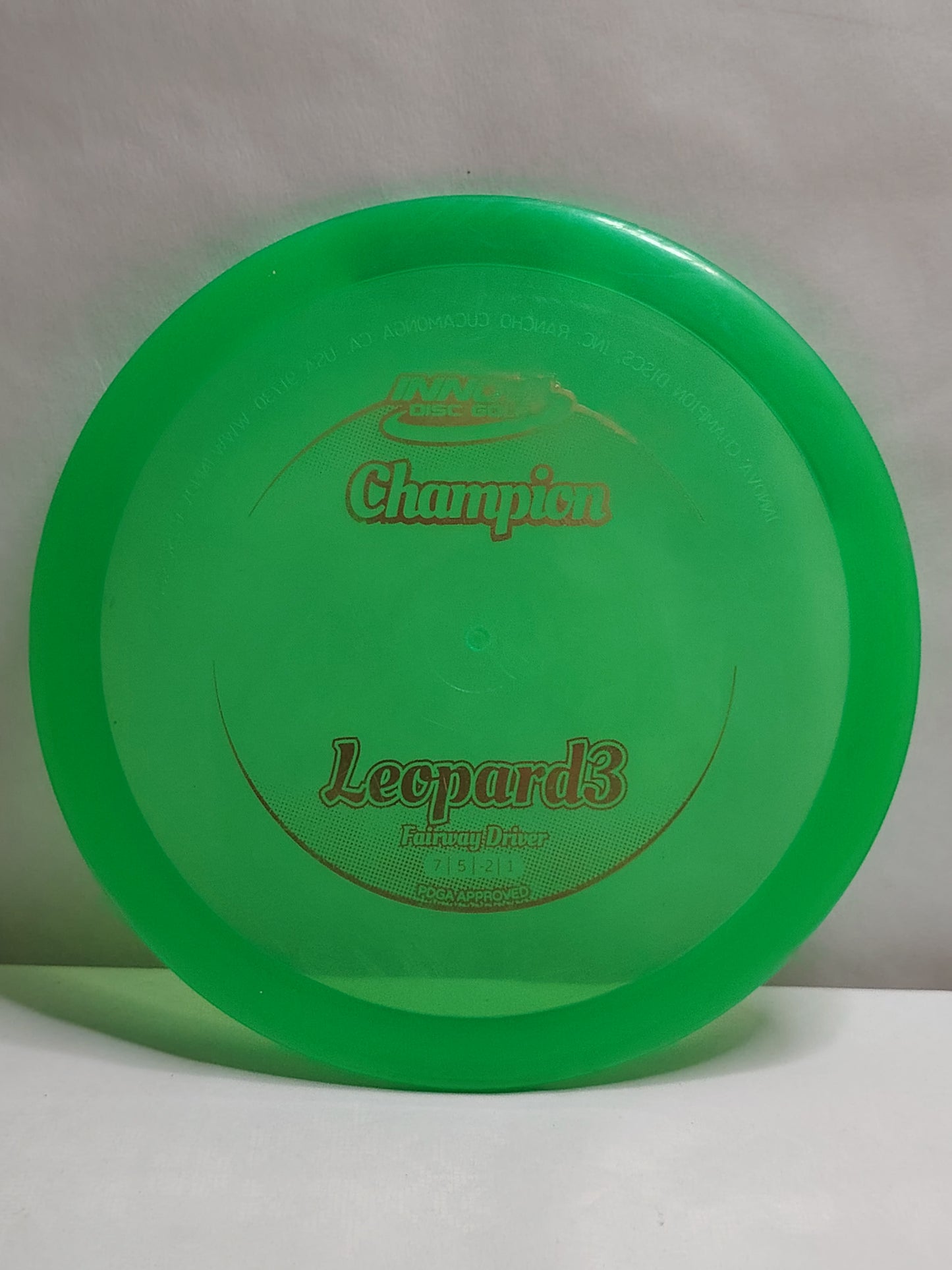 Innova Champion Leopard3 – Vihreä, noin 173 g, Kunto: B+