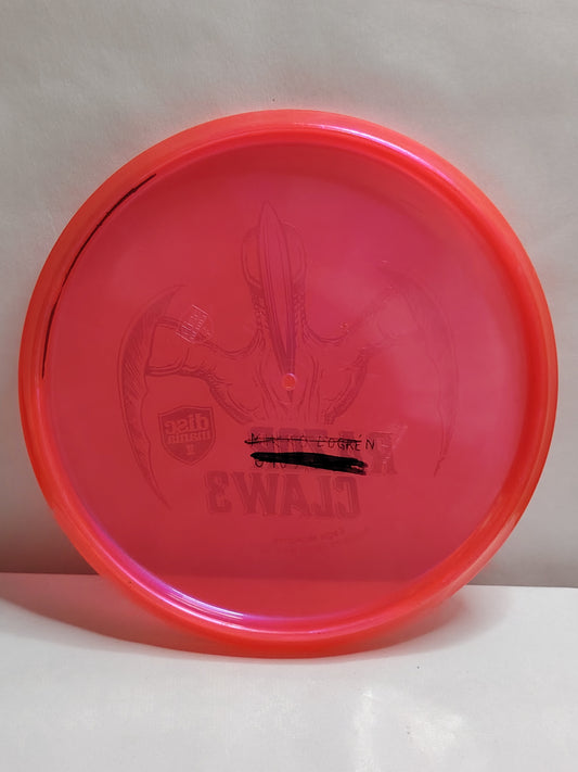 Discmania Razor Claw 3 – Meta Tactic – Eagle McMahon Signature – Pinkki, 176 g, Kunto: A-