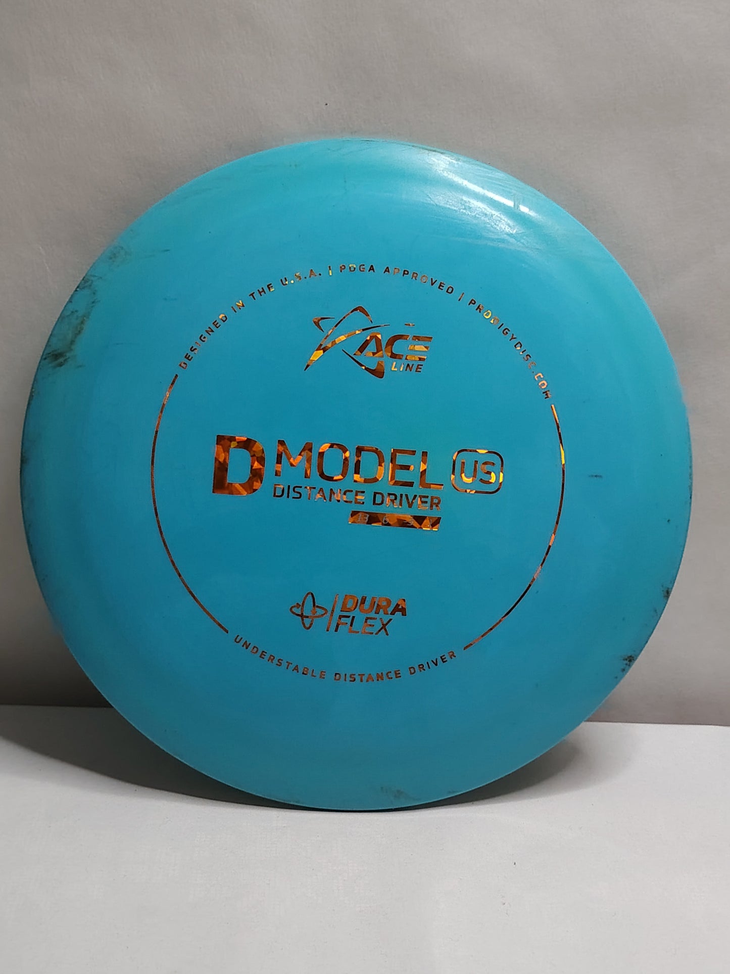 Prodigy Duraflex D Model US – Sininen, 172 g, Kunto: B+
