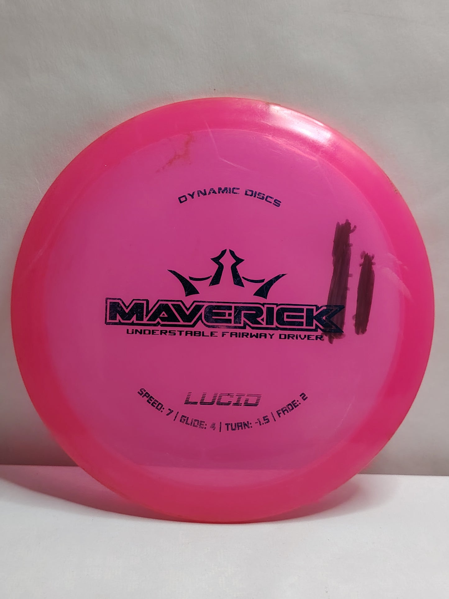 Dynamic Discs Lucid Maverick – Pinkki, 173 g, Kunto: B-