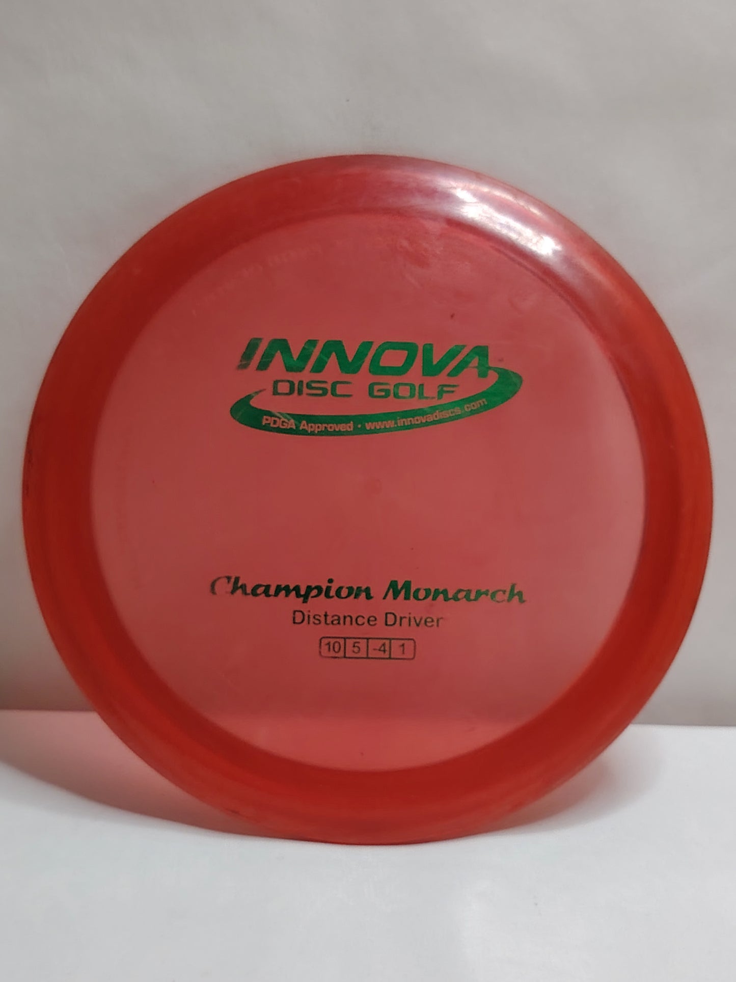 Innova Champion Monarch – Punainen, noin 173 g, Kunto: B+