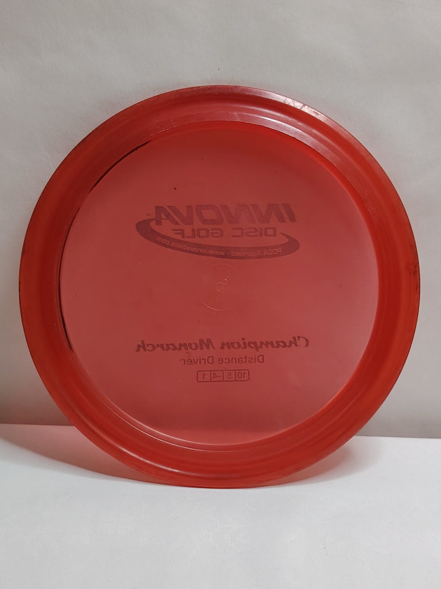 Innova Champion Monarch – Punainen, noin 173 g, Kunto: B+