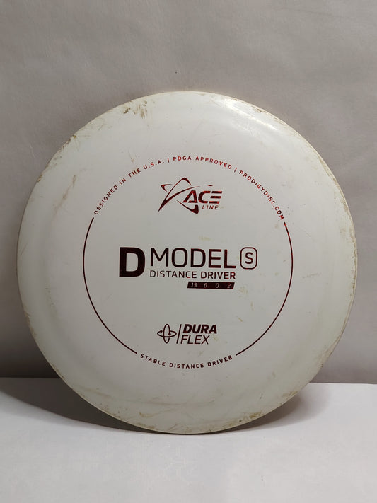 Prodigy Duraflex D Model S – Valkoinen, 173 g, Kunto: B