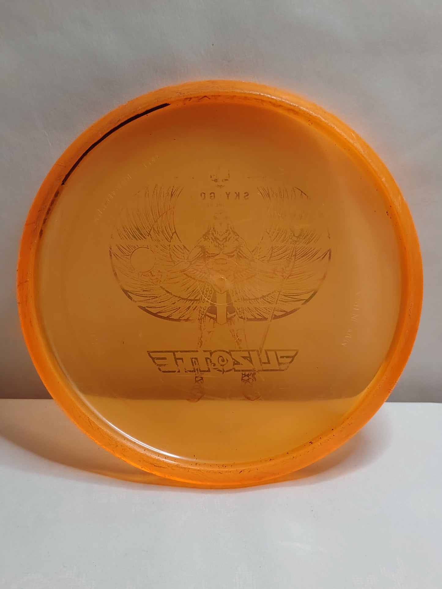 Discmania Limited Edition Signature Simon Lizotte Sky God – C-Line P2 (Innova Made) – Oranssi, noin 176 g, Kunto: B+